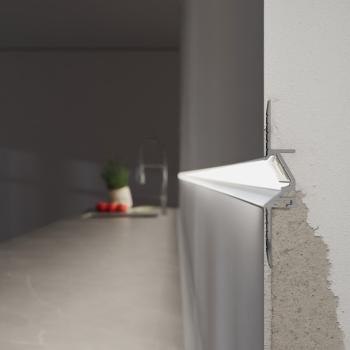 Elegante LED-Unterputzleiste für dezente Raumbeleuchtung